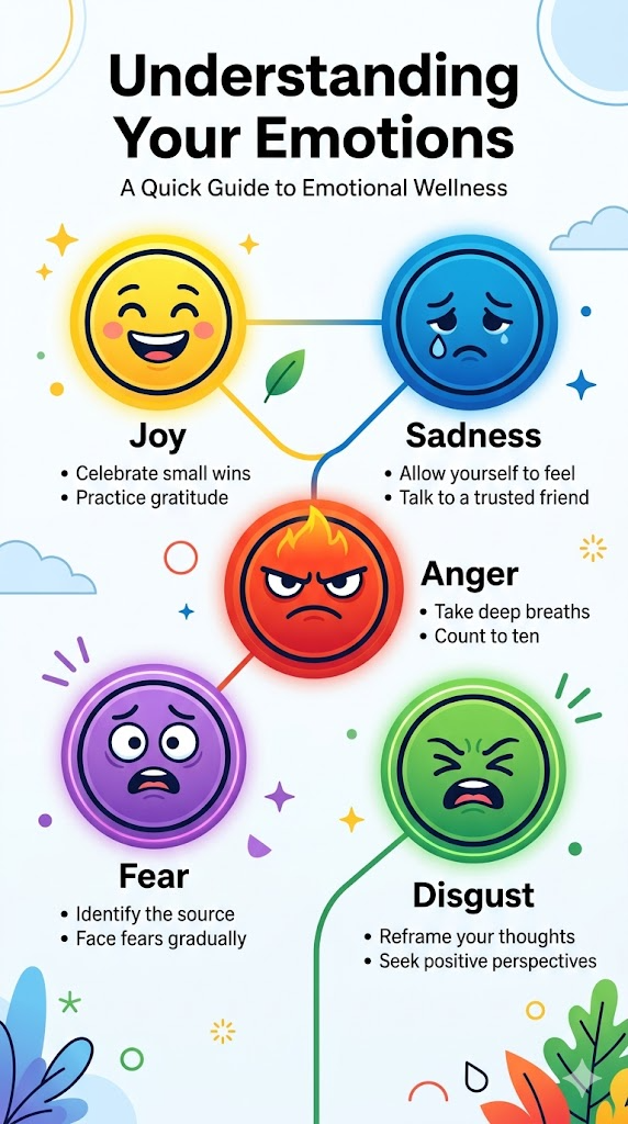 Inside Out Emotional Wellness Infographic