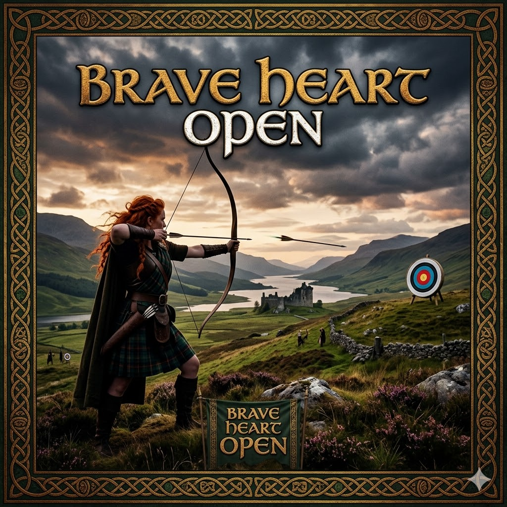 Brave Heart Open archery tournament