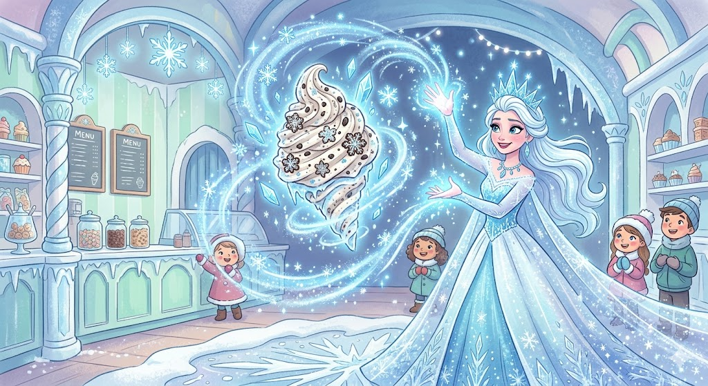 Snowflake Cookie Crunch